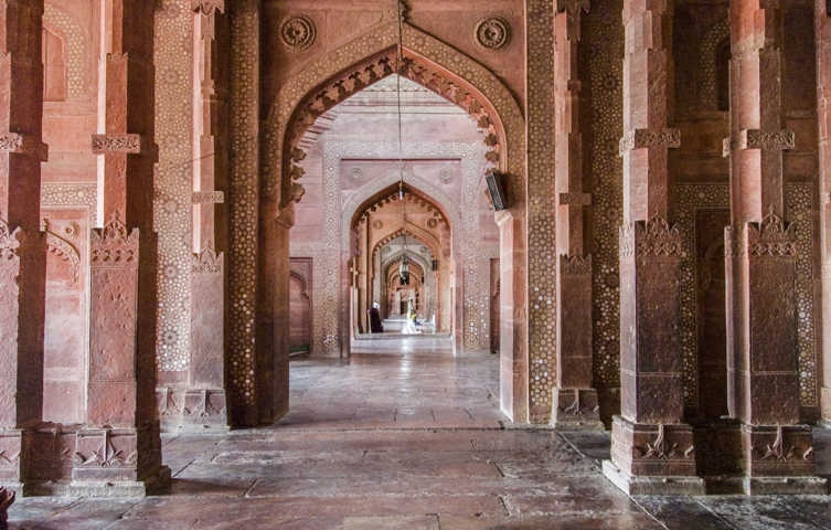 27 - India - Fatehpur Sikri - mezquita Jama Masjid